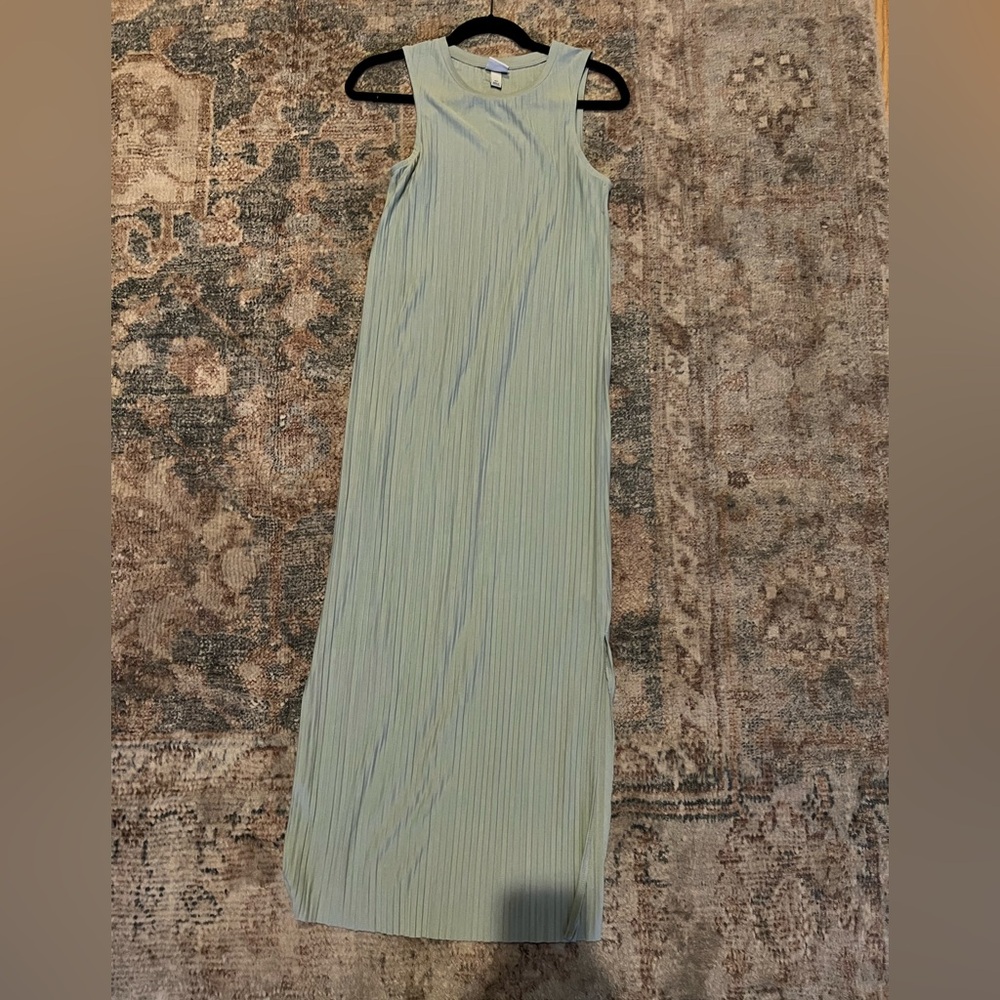 A New Day Light Green Maxi Dress